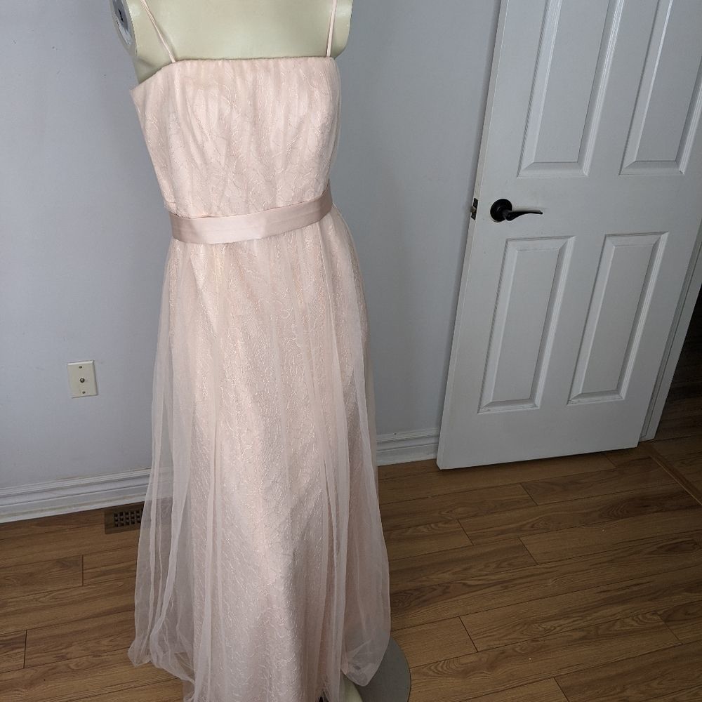 Vera Wang White bridal pink dress